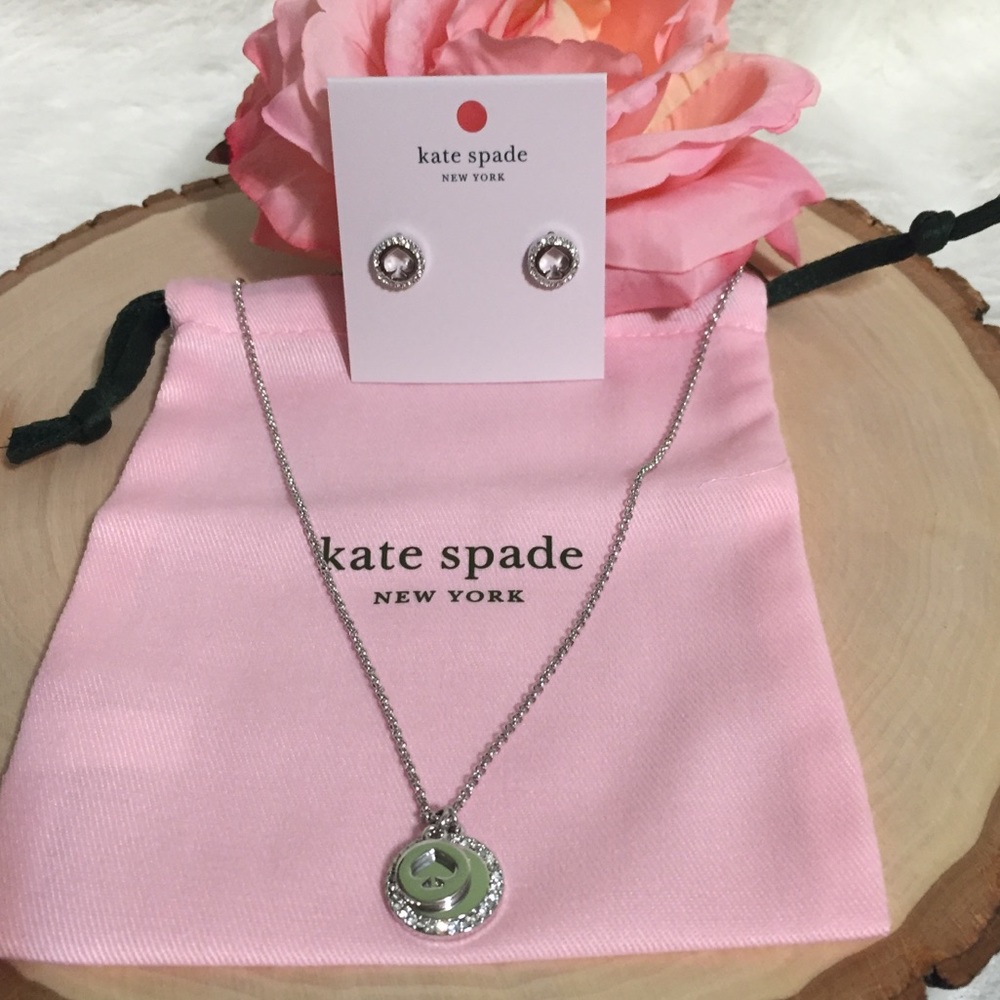 Kate Spade spot the Spade pave charm set 🆕